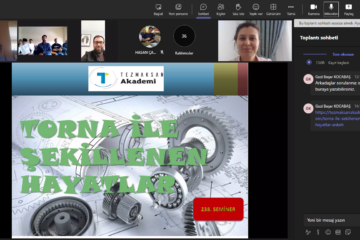Makine ve Metal Teknolojileri Bölümü-Makine Programı ‘Torna ile Şekillenen Hayatlar’ Seminerimiz