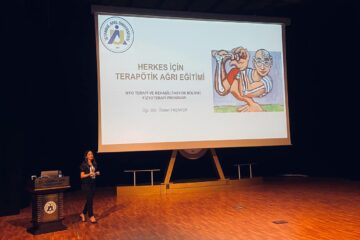 Fizyoterapi Programı Ögr. Gör. Özden YAŞARER’ in düzenlediği “Herkes için Terapötik Ağrı Eğitimi’ Semineri