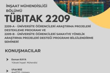 TÜBİTAK 2209-A/B Bigilendirme