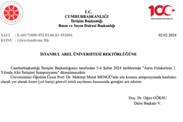 Asrın Felaketinin 1. Yılında Afet İletişimi Sempozyomu