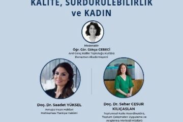 Kalite, Sürdürülebilirlik ve Kadın