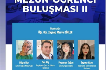 Öğr. Gör. Zeynep Merve DİNLER Hocamızın Moderatörlüğünde Mezun-Öğrenci Buluşması Meet Up Düzenlenmiştir