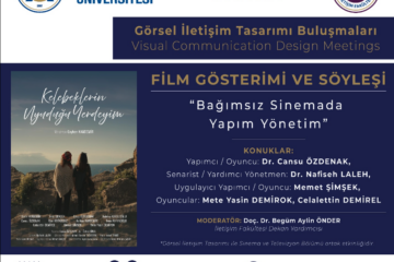 “Bağımsız Sinemada Yapım Yönetim” etkinliğimizi gerçekleştirdik!